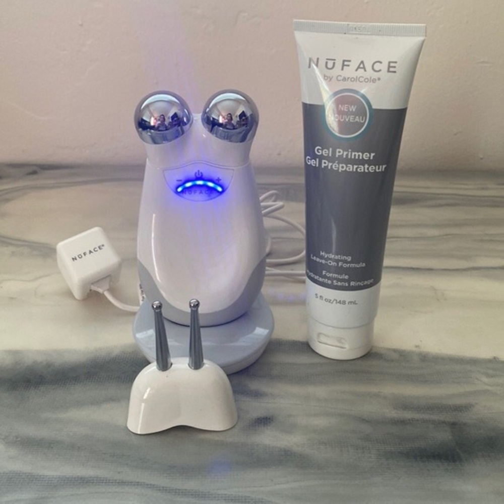 Nuface trinity facial trainer kit with ELE attachment